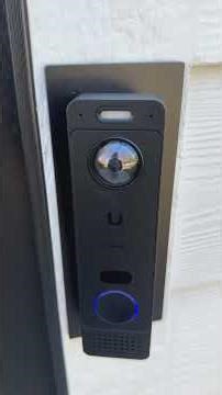 Unifi G6 Video Doorbell | With Chime and PoE #technology #videodoorphone #chicago #exclusiveav