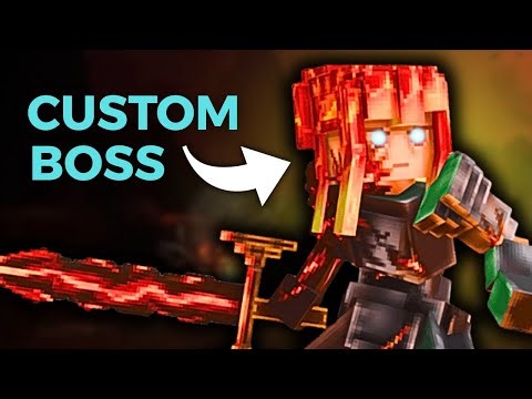 Hytale's first custom BOSS | MOD with configurable health and drops