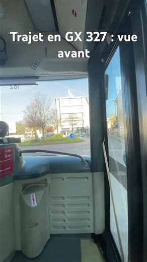 Trajet en vue avant en GX 327😎