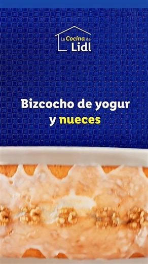 Receta de bizcocho de nueces y yogur 🍰😋 #shorts
