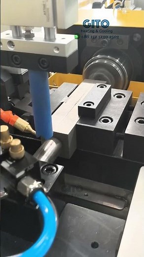 Manifold Stub Aluminum Tube Beading Process for Heat Exchanger
