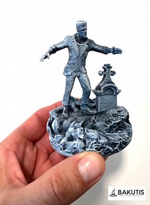 MONSTRE DE FRANKENSTEIN, diorama imprimé en 3D peint à la main ! - Etsy France