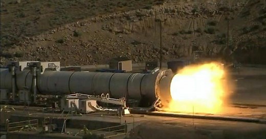 NASA tests powerful rocket engine