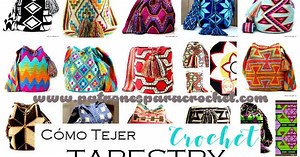 Cómo tejer Tapestry Crochet / Tutoriales en español