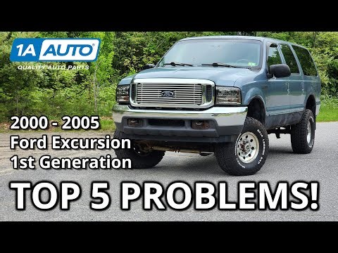 Top 5 Problems Ford Excursion SUV 2000 - 2005 1st Generation
