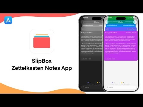 SlipBox | The Simplest Zettelkasten App