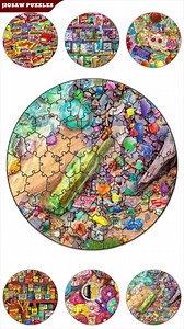 Einfaches und süchtig machendes Puzzle-Spiel | Jigsaw Puzzles