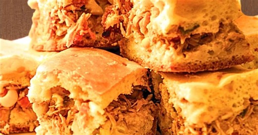 Torta de Frango sem farinha e leite - no liquidificador