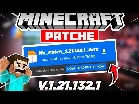 💀 Minecraft 1.21.132.1 Patched Apk Mediafire | Minecraft 1.21.132 Download Review ! Update Review