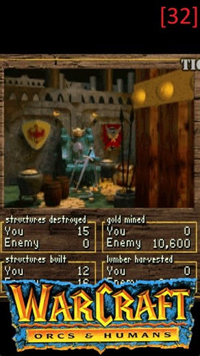 Victory - Warcraft: Orcs & Humans [32] #shorts #warcrafr #orcs #humens #warcraft1 #rts