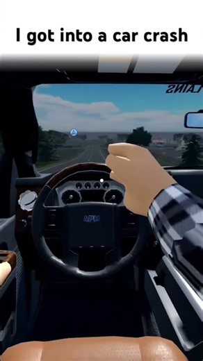 I got into a car crash #apm #fypシ #roblox #truck