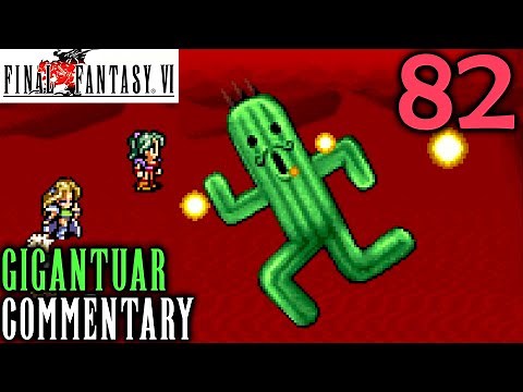 Final Fantasy VI Walkthrough Part 82 - Gil Farming & Gigantuar Esper Boss Battle (GBA Extra Content)
