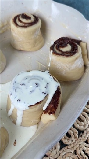 Soft pillowy milk bread cinnamon rolls