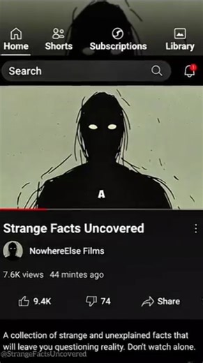 “Strange Facts Uncovered”#StrangeFacts #CreepyMystery #Uncovered#scaryfacts #mysterystor y#scary
