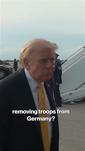 Trump Plans Deeper Troop Cuts in Germany Beyond 5,000 Withdrawal #shorts