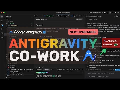 Antigravity Co-work: Google is TRYING TO COMPETE with Anthropic's Co-Work!