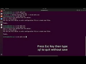 Vim Editor for Begineers | RHEL Course