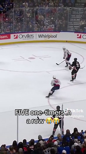 Tage Thompson kept letting it fly. 😂 #nhl #hockey #funny #hockeytiktok