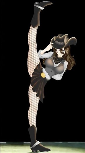 Chinese Military Dance Trend x Ara (OC) #trendingshorts #chinesemilitarydance #artwork #uma