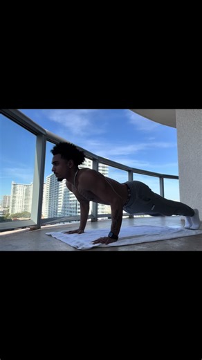 Miami Balcony Workout: Stay Fit at Home 🌴