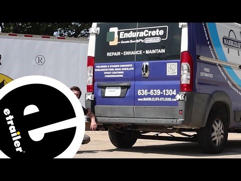 etrailer | Installing the TowSmart Trailer Hitch Receiver on a 2014 Ram Promaster 1500