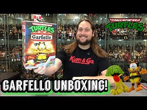 Garfello NECA Teenage Mutant Ninja Turtles Unboxing & Review! Garfield & Odie Join The Turtles!