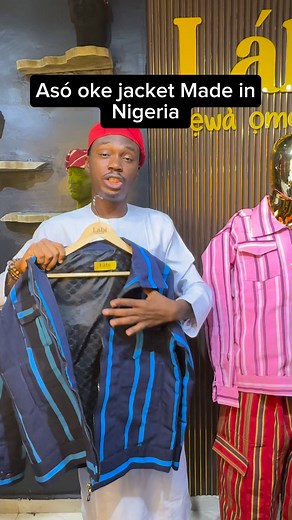 Our Àṣọ Òkè Jacket is Finally Here!Rooted in culture, woven with pride. This unisex African jacket is made from vintage Àṣọ Òfì, a true expression of timeless Yoruba heritage.✨ Unisex | For both men and women✨ Available in all sizes✨ Delivery within Nigeria and Worldwide✨ Price: ₦60,000This isn’t just a jacket. It’s a bold statement of culture, identity, and pride.Wear it loud. Wear it proud.🔥 New prints coming in the next few weeks. Stay tuned!📩 Send a DM now to place your order and own a pie