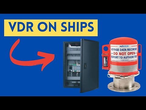 Voyage Data Recorder (VDR) on a Ship Explained. #ships #bridgewatch #watchkeeping #mariners #navy