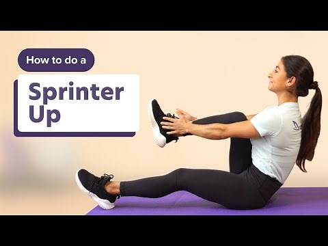 How to do a Sprinter Up | Sprinter Sit-Ups are a Great Core Exercise
