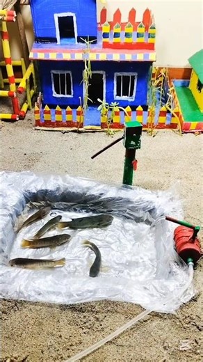 DC Motor Water Pump Experiment | Amazing DIY Science Project #ytshorts #shortsfeed #waterpump