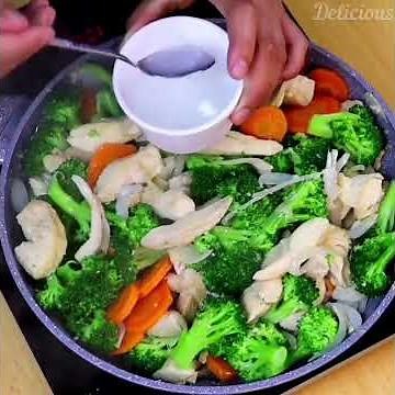 Healthy Broccoli & Carrot Recipe | Easy Vegetable Stir Fry in Minutes | Quick Healthy Dinner