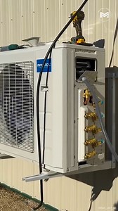 DIY Mini Split Install #MiniSplit #ACUnit #DIYInstallation #MiniSplitInstall | MR Post Frame