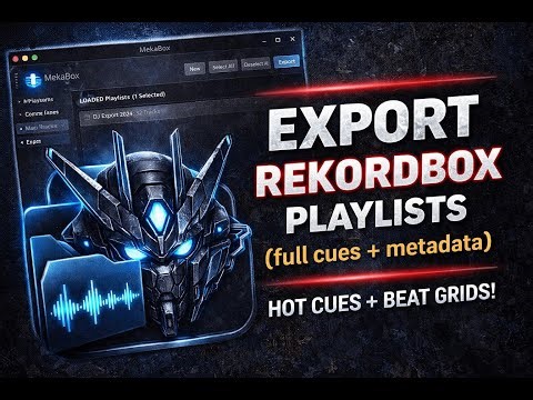 Backup & Share Your Rekordbox Sets (All Files + XML Metadata) — MekaBox Guide