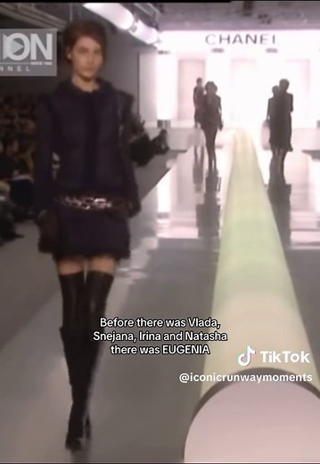 Eugenia Volodina Runway: A Look Back at Chanel Fall 2003