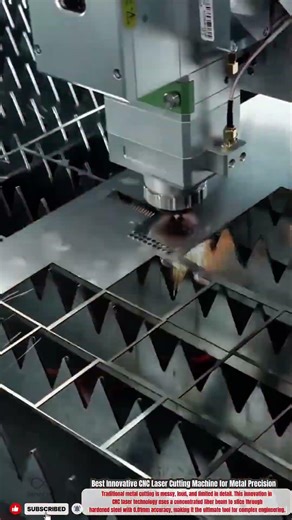 Best Innovative CNC Laser Cutting Machine for Metal Precision #innovation