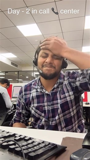Day 2 in call center 😃 #callcenter #crazyfunap #funnymoment #funny #comedyshorts