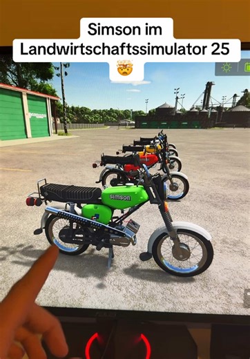Simson Moped im Landwirtschaftssimulator 25
