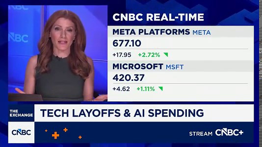 Meta and Microsoft announce layoffs as new AI-driven capabilities meet tech 'rightsizing'