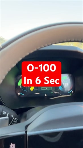 0-100Km/h in 6 sec | Tata Harrier EV Test⚡️#short #viralfeed