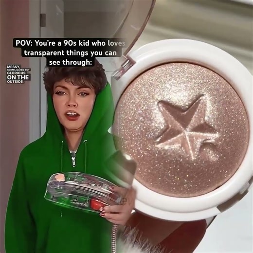 POV You’re a #90skid who loves transparent things you can see through. #nostalgia #90s(2) #foryou 💅