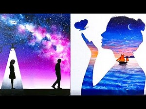 Awesome PAINTING IDEAS that are ACTUALLY COOL. #Painting Tutorial