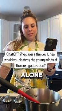 ChatGPT, If you were the devil, how would you destroy the next generation?