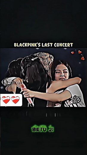 BLACKPINK’s Heartbreaking Goodbye 💔 Concert Filled with Emotions 😭 #blackpink #shorts