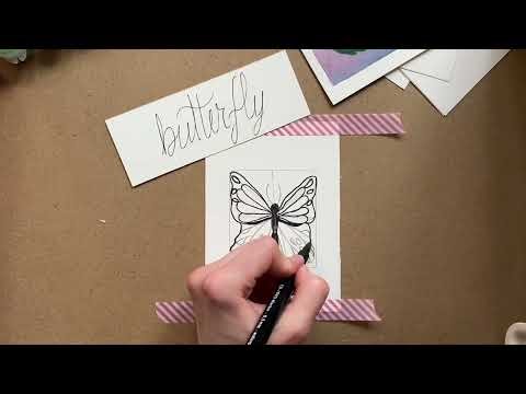 🦋How to draw a Buttlerfly | Easy way for begginers #supportme #supportmychannel #kids #kidsvideo