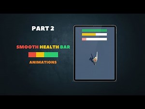 How to make a juicy health bar system in unity with dynamic animations !!! part 2