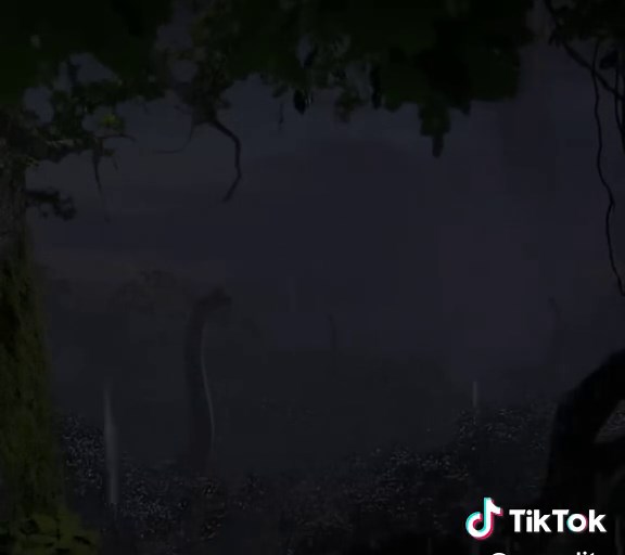 Jurassic Park Rain Ambience: Brachiosaurus Sounds