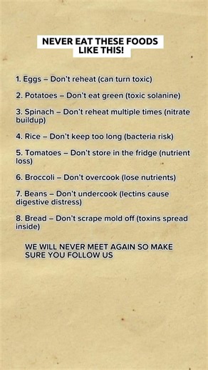 8 Common Food Mistakes That Can Harm Your Health