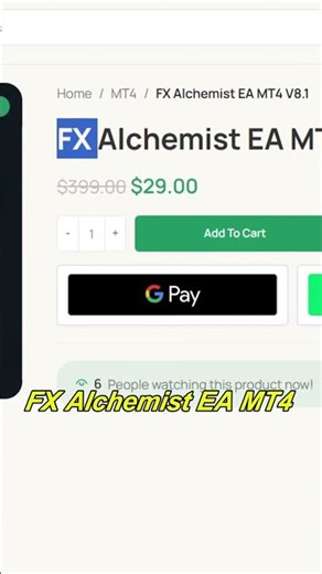 FX Alchemist EA MT4 #forextrading #forexlifestyle #forexea #forexsignals #ea99store
