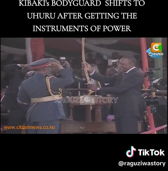 Kibaki's Bodyguard Transition to Uhuru's Security Team