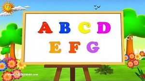 Alphabet Songs | ABC Songs for Children - 3D Animation Learning ABC Nursery Rhymes 3